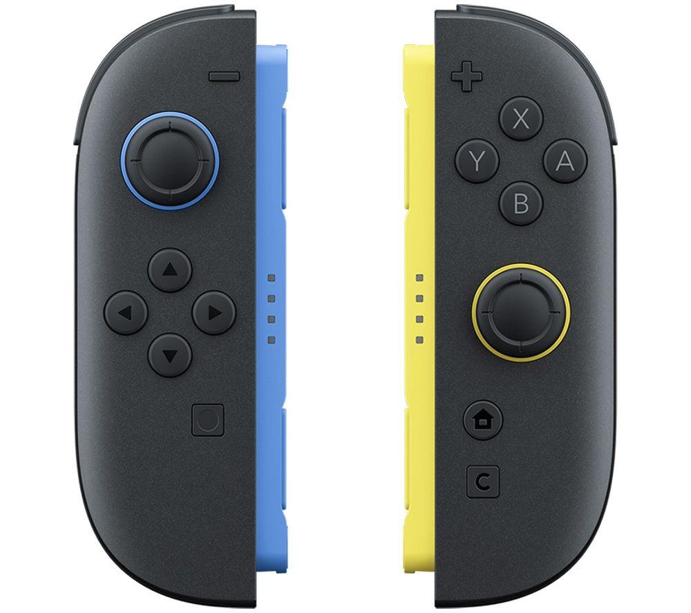 NINTENDO Switch Joy-Con 2 Wireless Controller Pair - Blue & Light Yellow image number 2 of 5