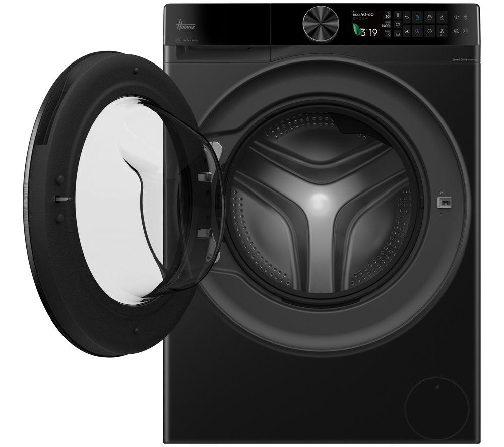 HOOVER Pro Wash Series 7 HBQD 412BL10JU-80 WiFi-enabled 12 kg 1400 Spin Washing Machine - Matte Black
