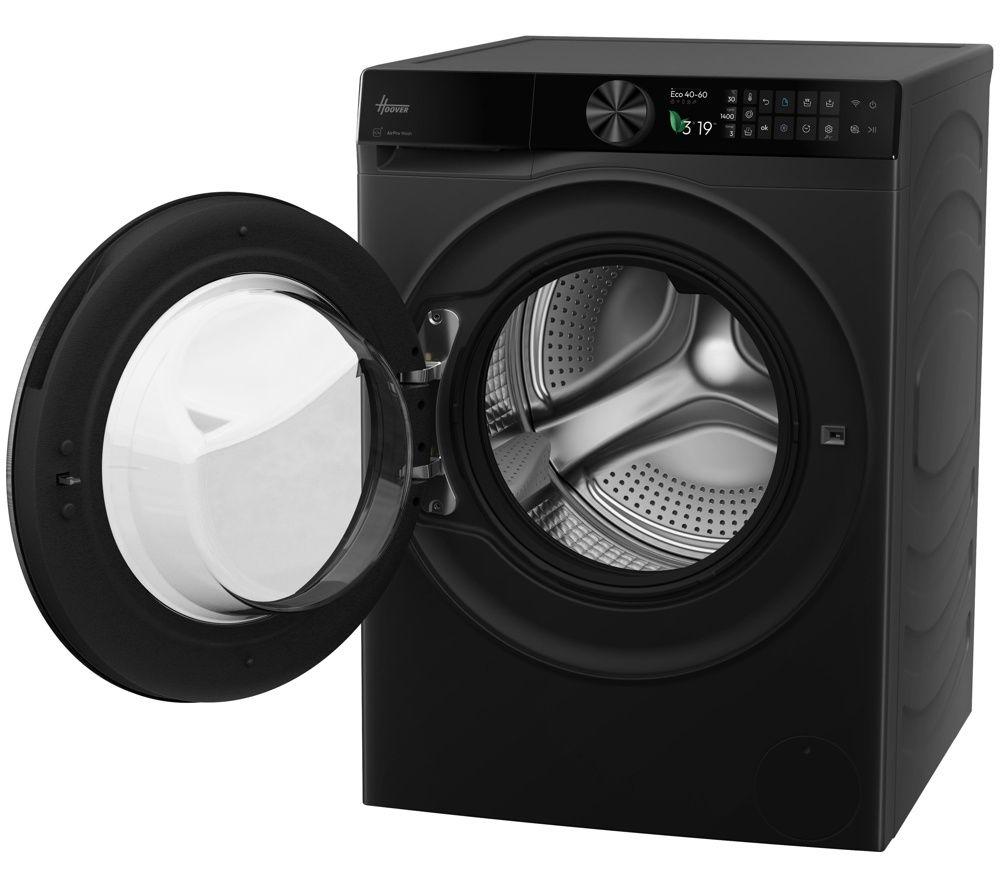 HOOVER Pro Wash Series 7 HBQD 412BL10JU-80 WiFi-enabled 12 kg 1400 Spin Washing Machine - Matte Black image number 2 of 7