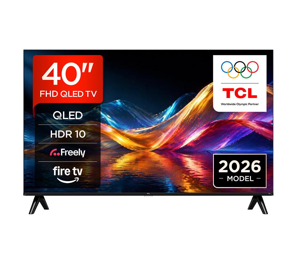 40inch TCL V5D  QLED Full HD HDR Smart Fire TV with Freely 2026 - 40V5D-UK