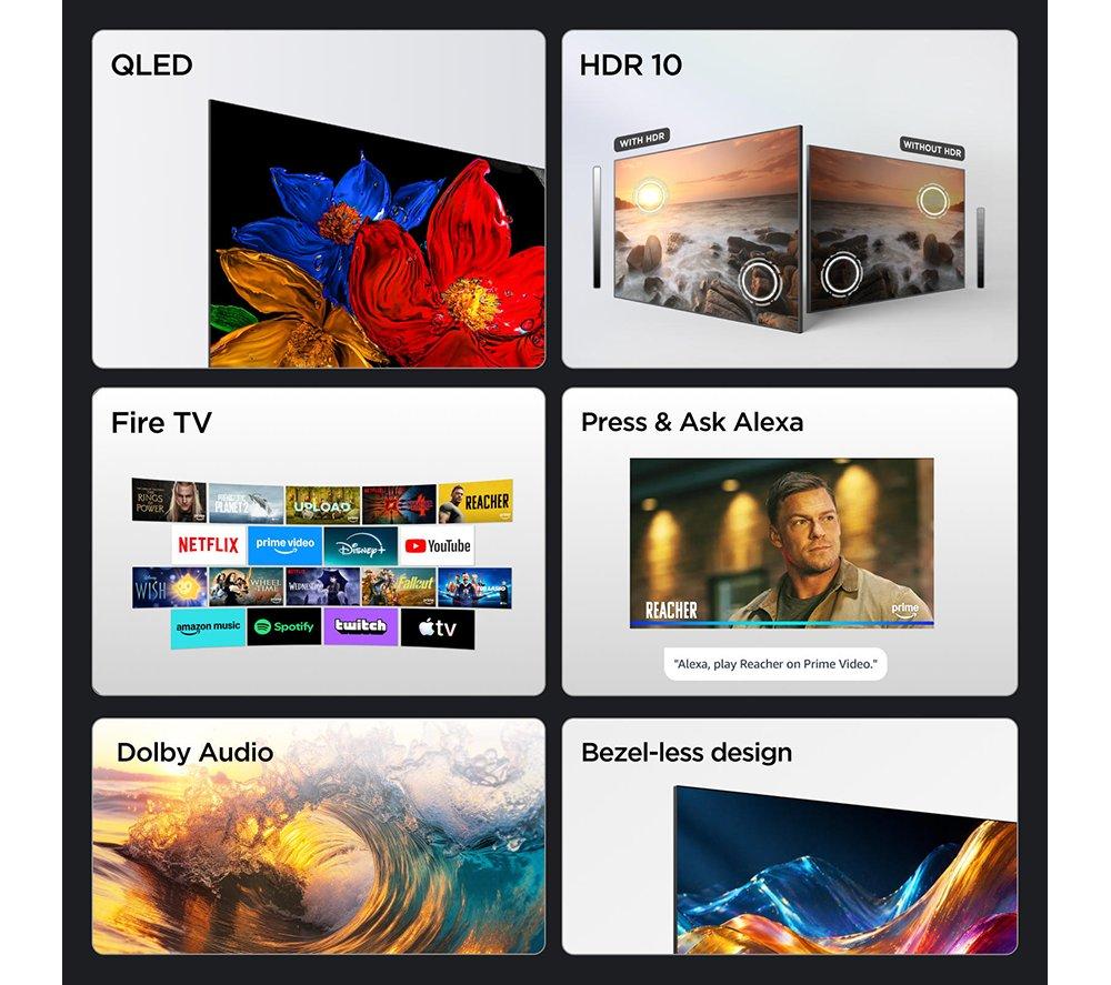 TCL V5D 40" QLED Full HD HDR Smart Fire TV with Freely 2026 - 40V5D-UK image number 5 of 15