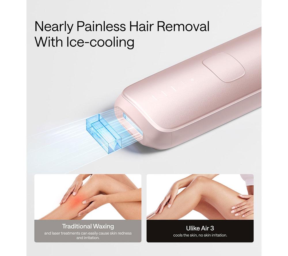 ULIKE Air 3 IPL Hair Removal System - Pink image number 3 of 10