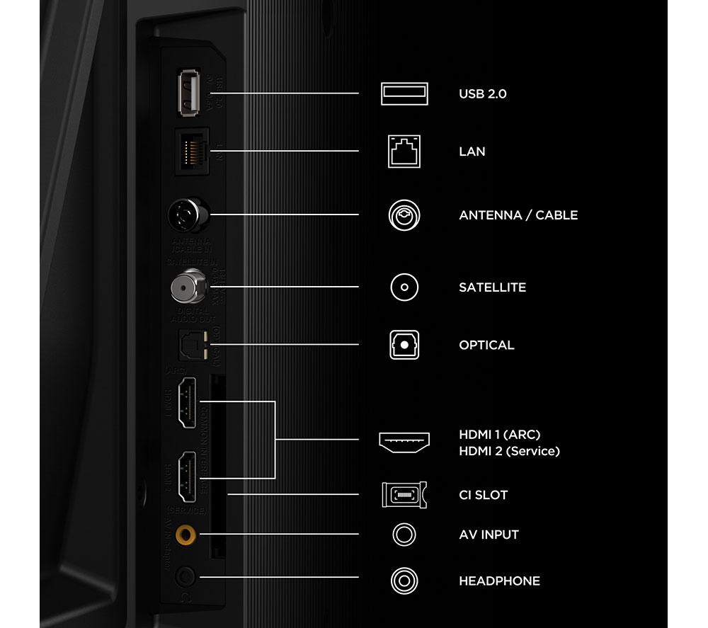 TCL V5D 32" QLED Full HD HDR Smart Fire TV with Freely 2026 - 32V5D-UK image number 12 of 14