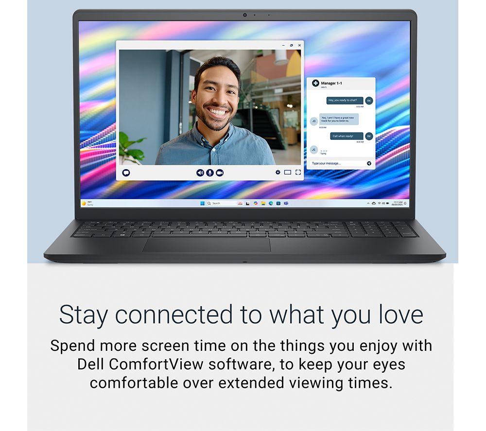 DELL 15 DC15250 15.6" Laptop - Intel&reg; Core&trade; i7, 512 GB SSD, Black image number 4 of 13