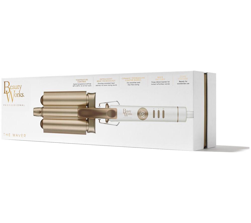 BEAUTY WORKS The Waver - White & Gold image number 4 of 4