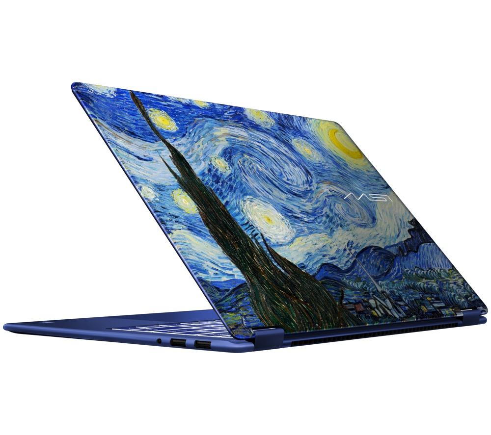 MSI Prestige 14 Flip AI+ Vincent van Gogh Edition 14" Laptop - Intel&reg; Core&trade; Ultra X9, 1 TB SSD, Blue image number 3 of 6