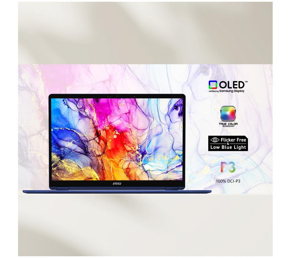 MSI Prestige 14 Flip AI+ Vincent van Gogh Edition 14" Laptop - Intel&reg; Core&trade; Ultra X9, 1 TB SSD, Blue image number 6 of 6
