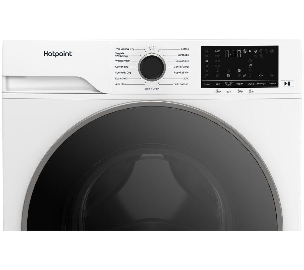 HOTPOINT Fabric Care HBD11793UK 11 kg Washer Dryer - White image number 2 of 5