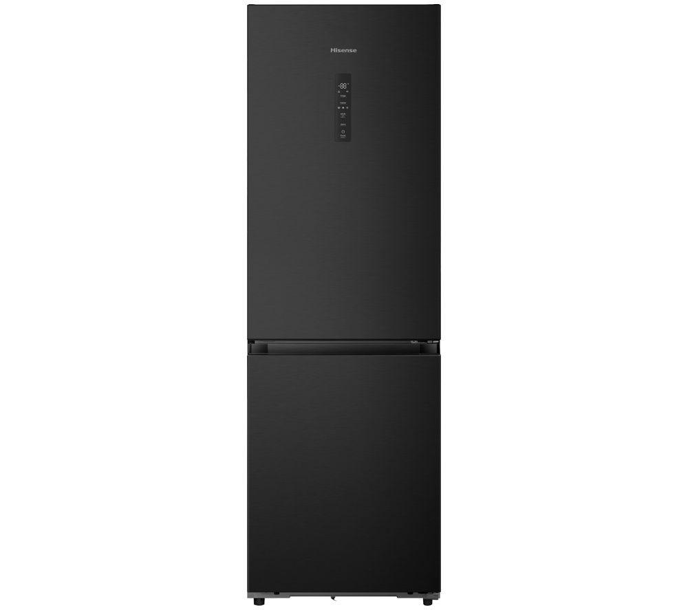 Hisense KitchenFit RB3K330SEFE Smart 60/40 Fridge Freezer – Black, Black