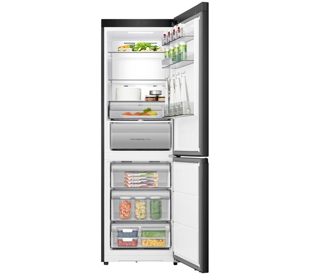 HISENSE KitchenFit RB3K330SEFE Smart 60/40 Fridge Freezer - Black image number 3 of 5