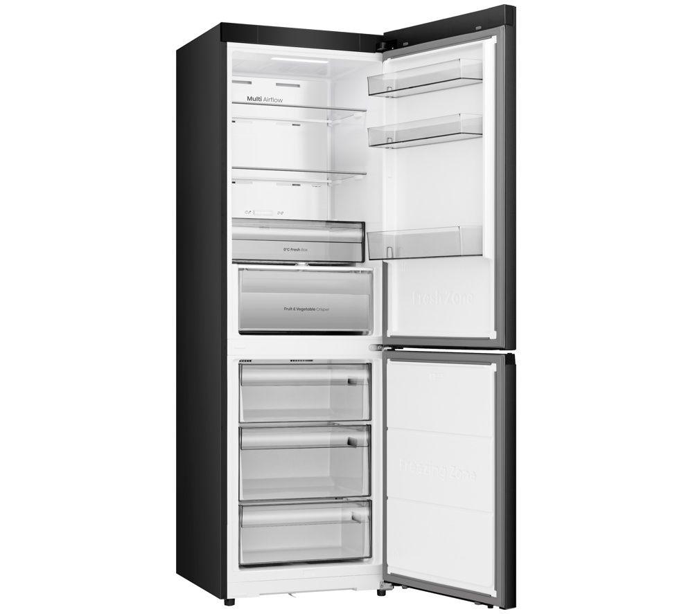 HISENSE KitchenFit RB3K330SEFE Smart 60/40 Fridge Freezer - Black image number 4 of 5