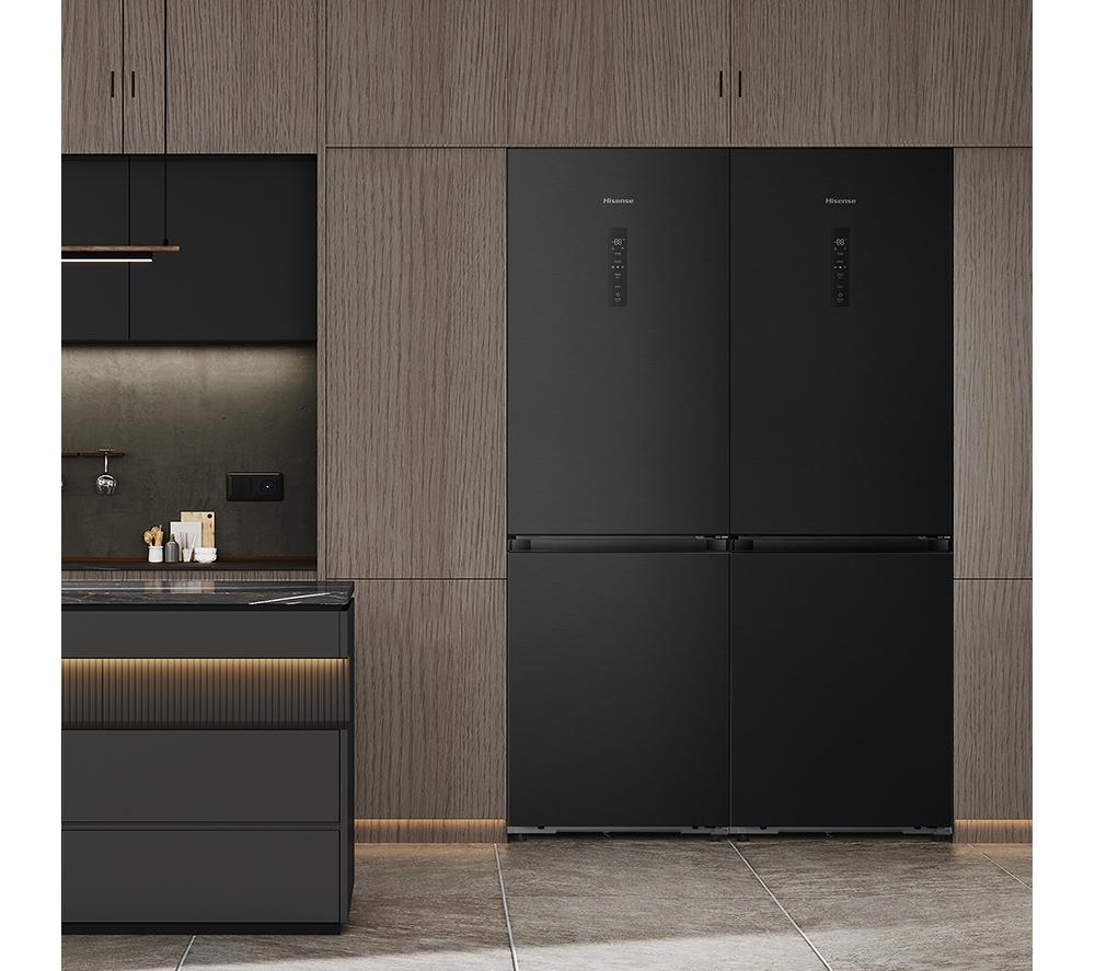 HISENSE KitchenFit RB3K330SEFE Smart 60/40 Fridge Freezer - Black image number 11 of 20