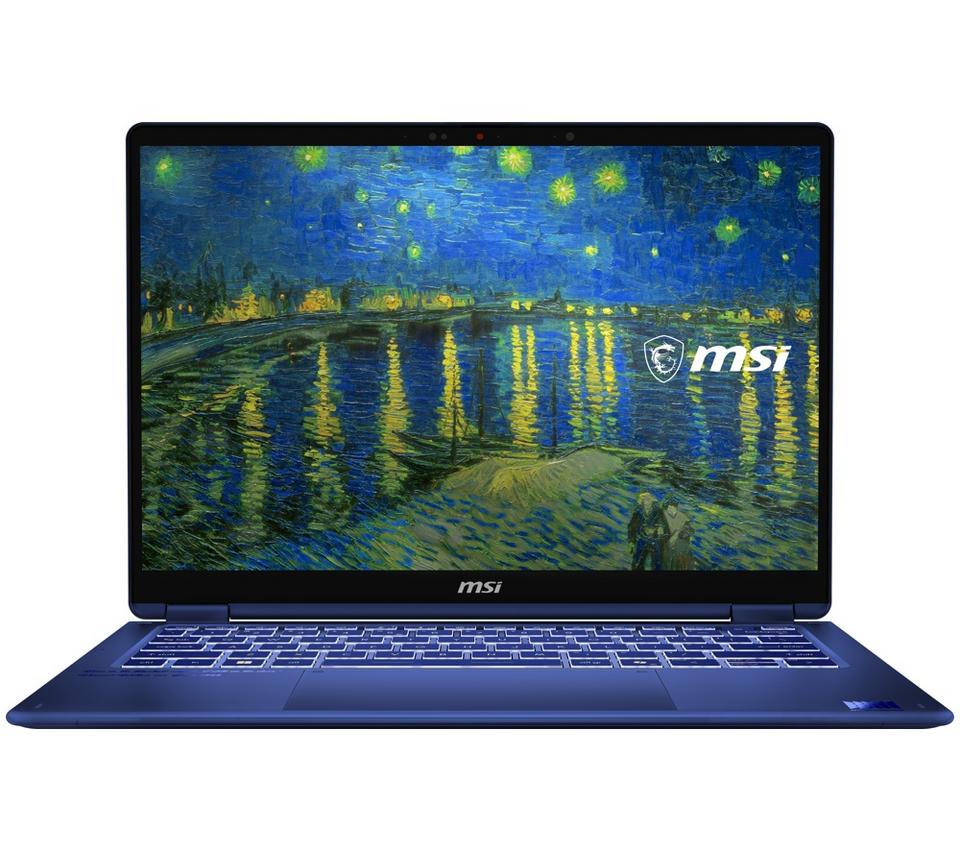 MSI Prestige 14 Flip AI+ Vincent van Gogh Edition 14" Laptop - Intel® Core™ Ultra X9, 1 TB SSD, Blue
