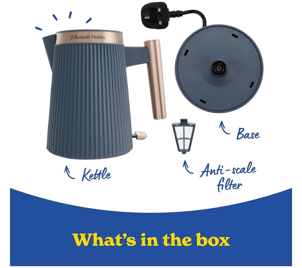 RUSSELL HOBBS Bronte Jug Kettle - Soft Navy image number 7 of 8