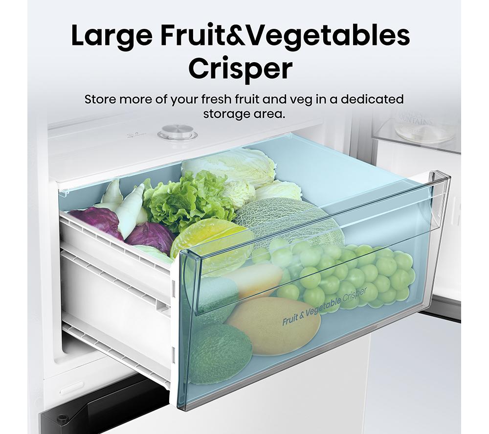 HISENSE KitchenFit RB3K330SEWE Smart 60/40 Fridge Freezer - White image number 9 of 21