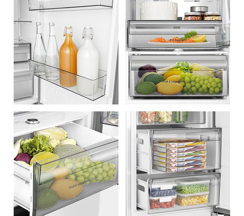 HISENSE KitchenFit RB3K330SEWE Smart 60/40 Fridge Freezer - White image number 13 of 21
