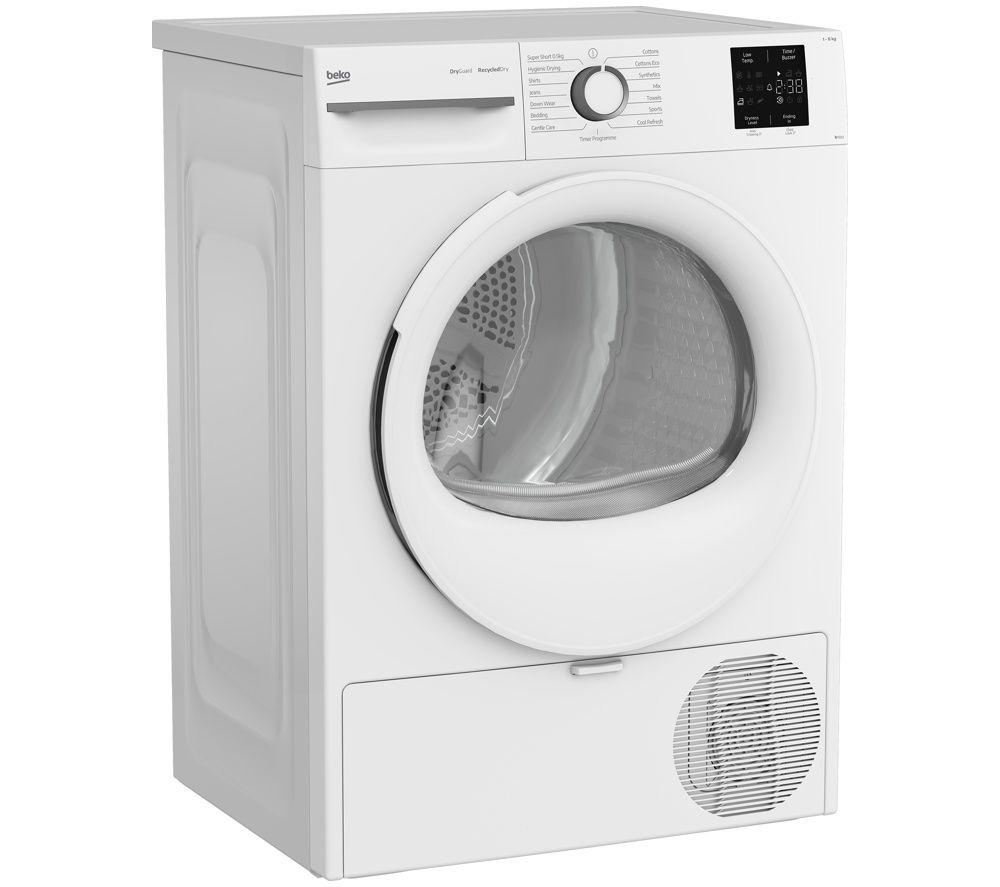 BEKO b100 Dry Guard BM3T3822NNW 8 kg Heat Pump Tumble Dryer - White image number 6 of 6