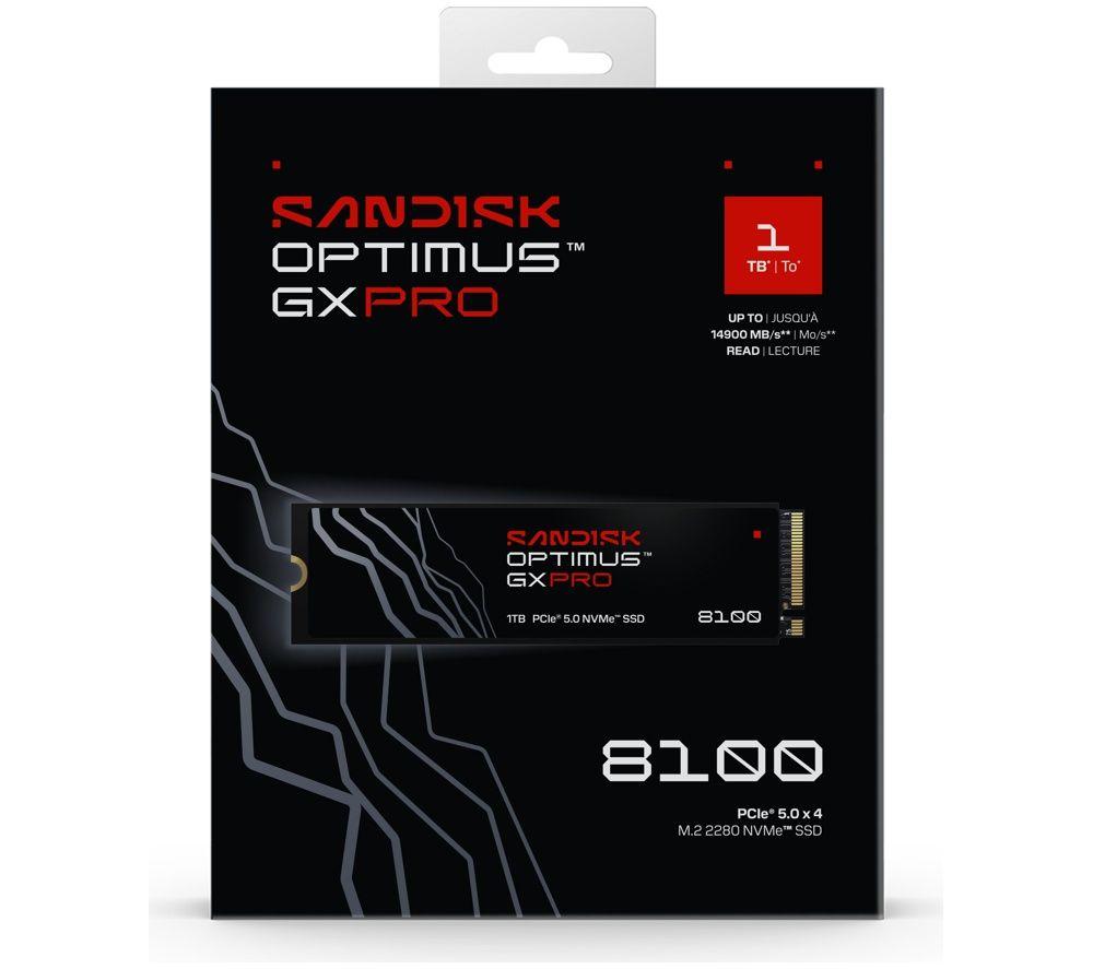 Sandisk Optimus GX PRO 8100 M.2 Internal SSD - 1 TB