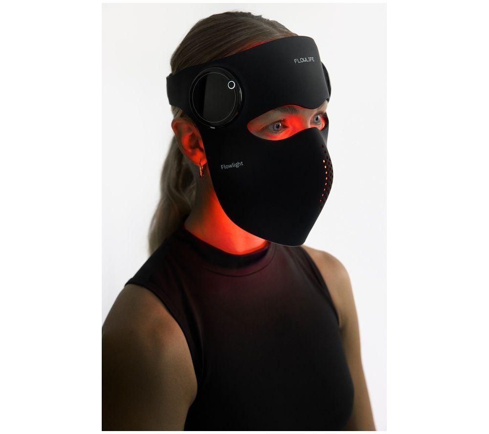FLOWLIFE Flowlight Ultra Three Waves Laser Face Mask - Black image number 5 of 5