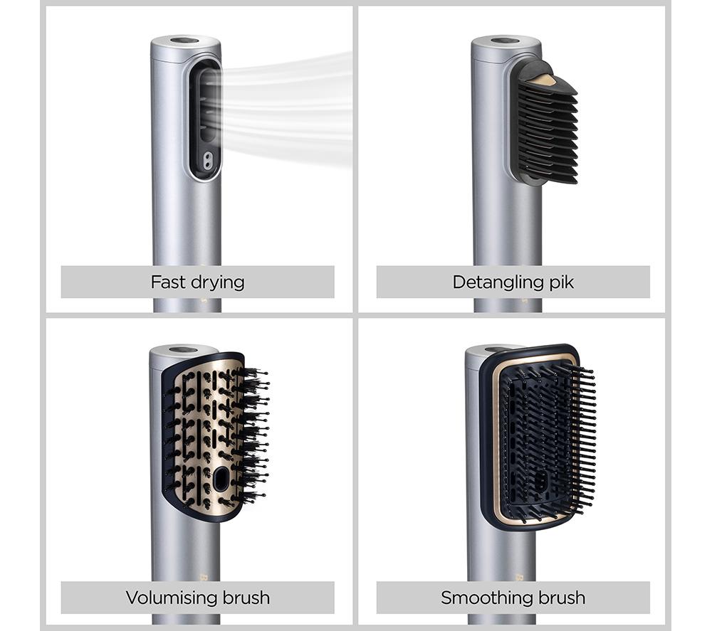 BABYLISS Air Wand Limited Edition Dryer, Styler & Straightener Beauty Set - Silver image number 8 of 10