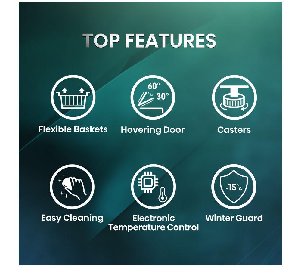 HISENSE FC200N1AWE1 Chest Freezer - White image number 3 of 7