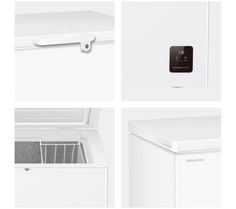 HISENSE FC200N1AWE1 Chest Freezer - White image number 4 of 7