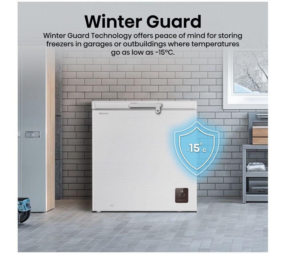 HISENSE FC200N1AWE1 Chest Freezer - White image number 7 of 7