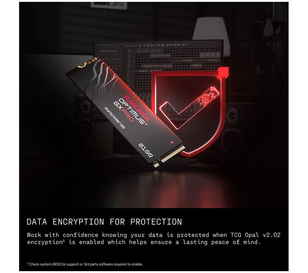 SANDISK Optimus GX PRO 8100 M.2 Internal SSD - 2 TB image number 5 of 5