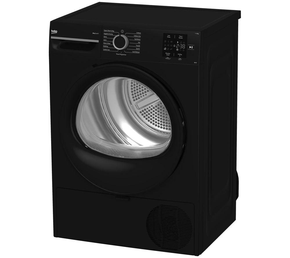 BEKO b100 BM3T3822NNB 8kg Heat Pump Tumble Dryer - Black image number 3 of 11