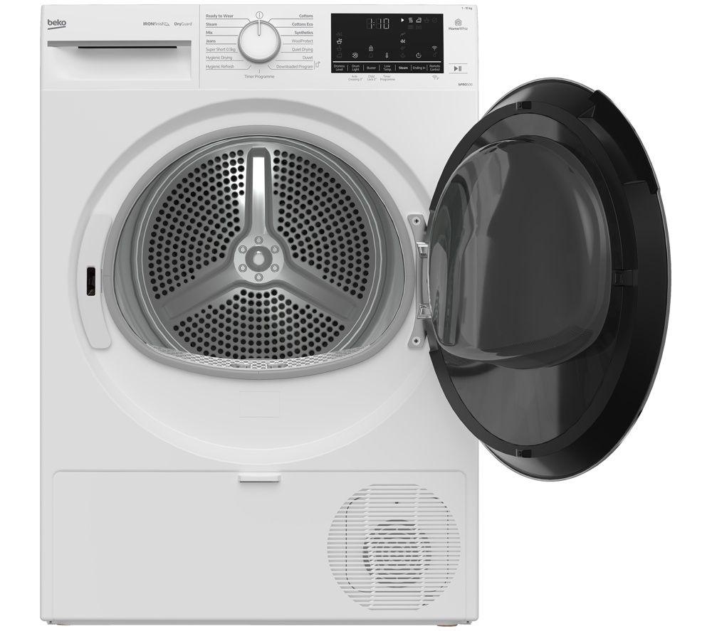 BEKO bPRO 500 B5T41024INW 10 kg Heat Pump Tumble Dryer - White image number 3 of 8