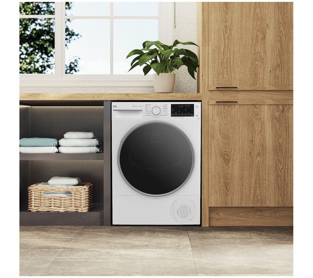 BEKO bPRO 500 B5T41024INW 10 kg Heat Pump Tumble Dryer - White image number 8 of 8
