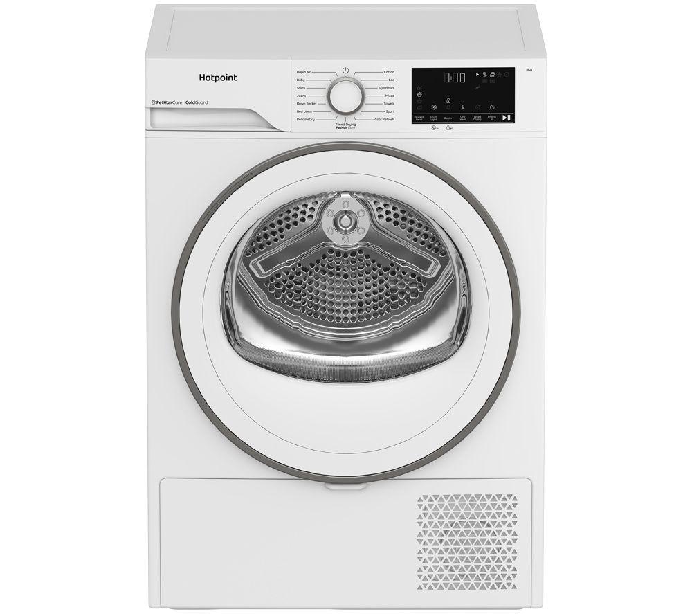 Hotpoint C HSD 83M WW UK 8 kg Heat Pump Tumble Dryer - White
