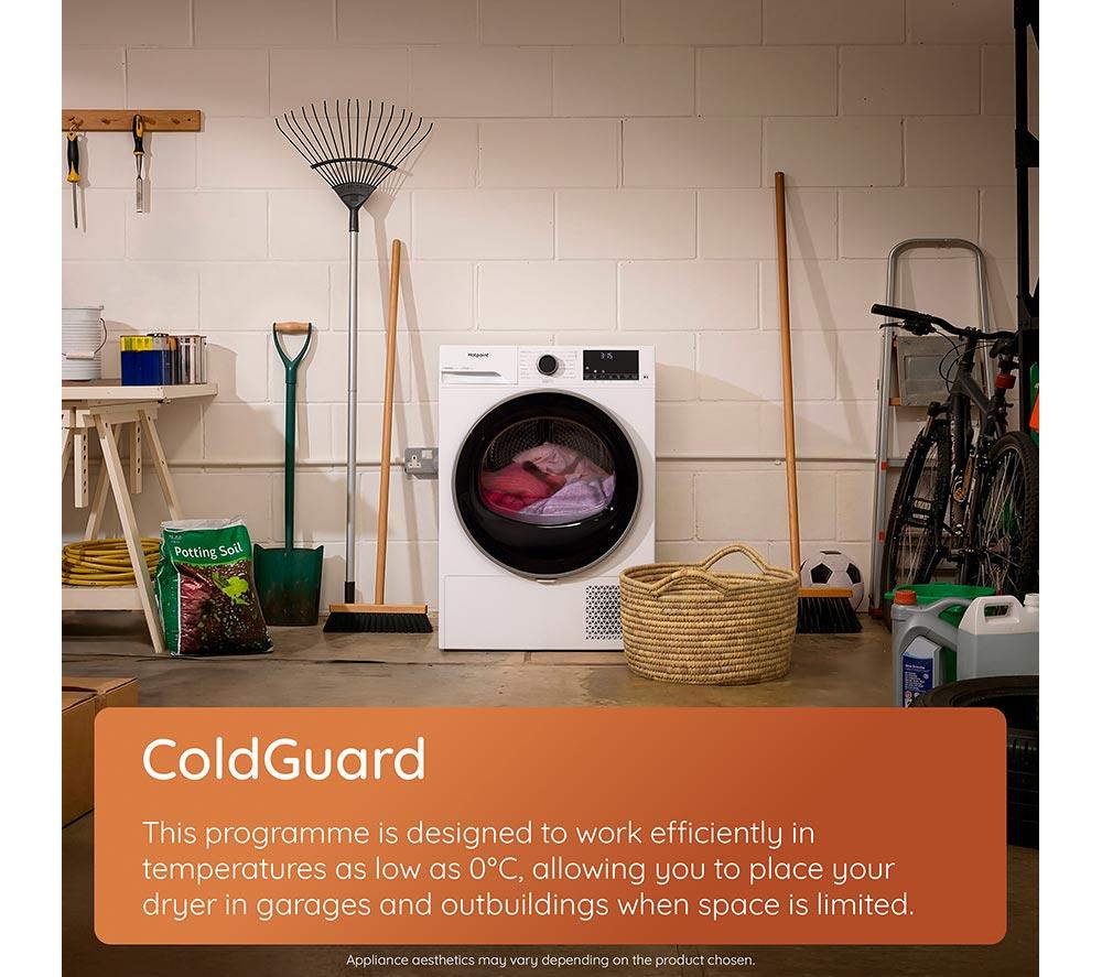 HOTPOINT C HSD 83M WW UK 8 kg Heat Pump Tumble Dryer - White image number 7 of 12
