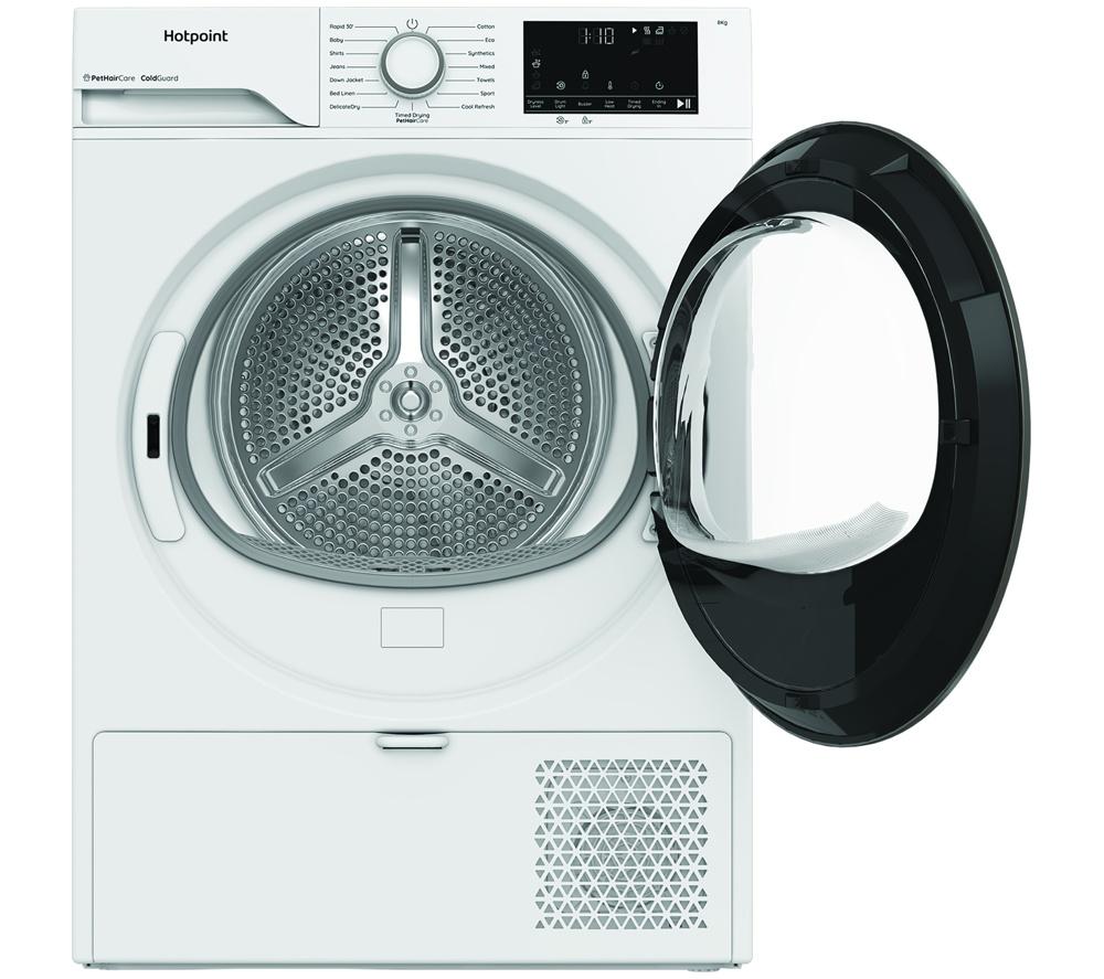 HOTPOINT C HSD 83M WW UK 8 kg Heat Pump Tumble Dryer - White image number 14 of 19