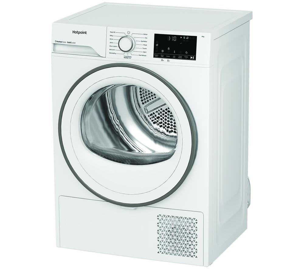 HOTPOINT C HSD 83M WW UK 8 kg Heat Pump Tumble Dryer - White image number 16 of 19