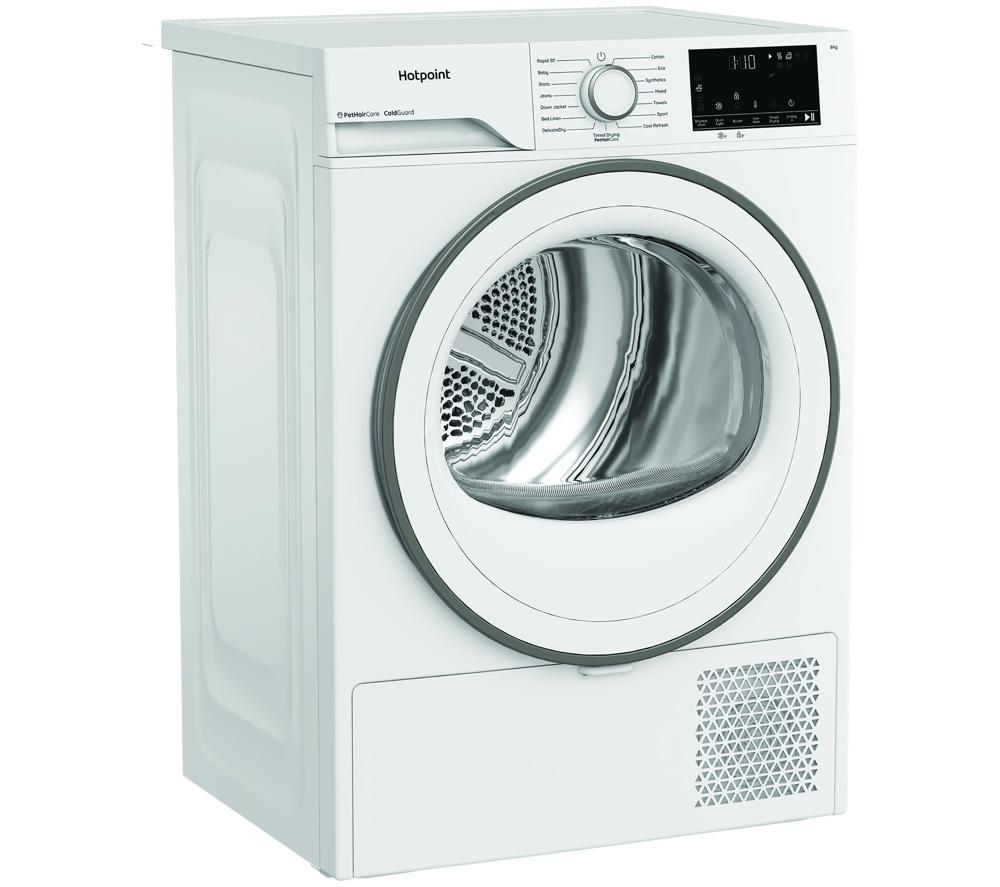HOTPOINT C HSD 83M WW UK 8 kg Heat Pump Tumble Dryer - White image number 17 of 19
