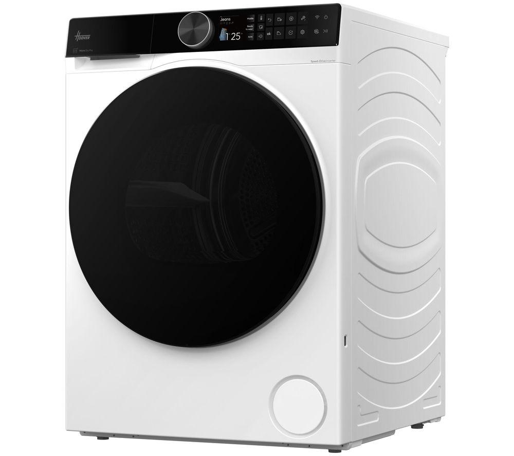 HOOVER Pro Dry Series 7 HBQ 10N4BX-80 WiFi-enabled 10 kg Heat Pump Tumble Dryer - White image number 8 of 8