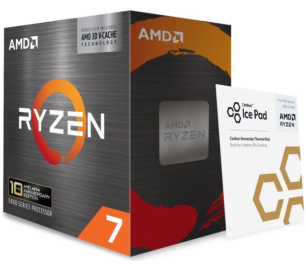AMD Ryzen 7 5800X3D Processor: 10th Anniversary Edition image number 2 of 3