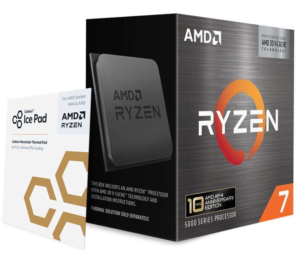 AMD Ryzen 7 5800X3D Processor: 10th Anniversary Edition image number 3 of 3