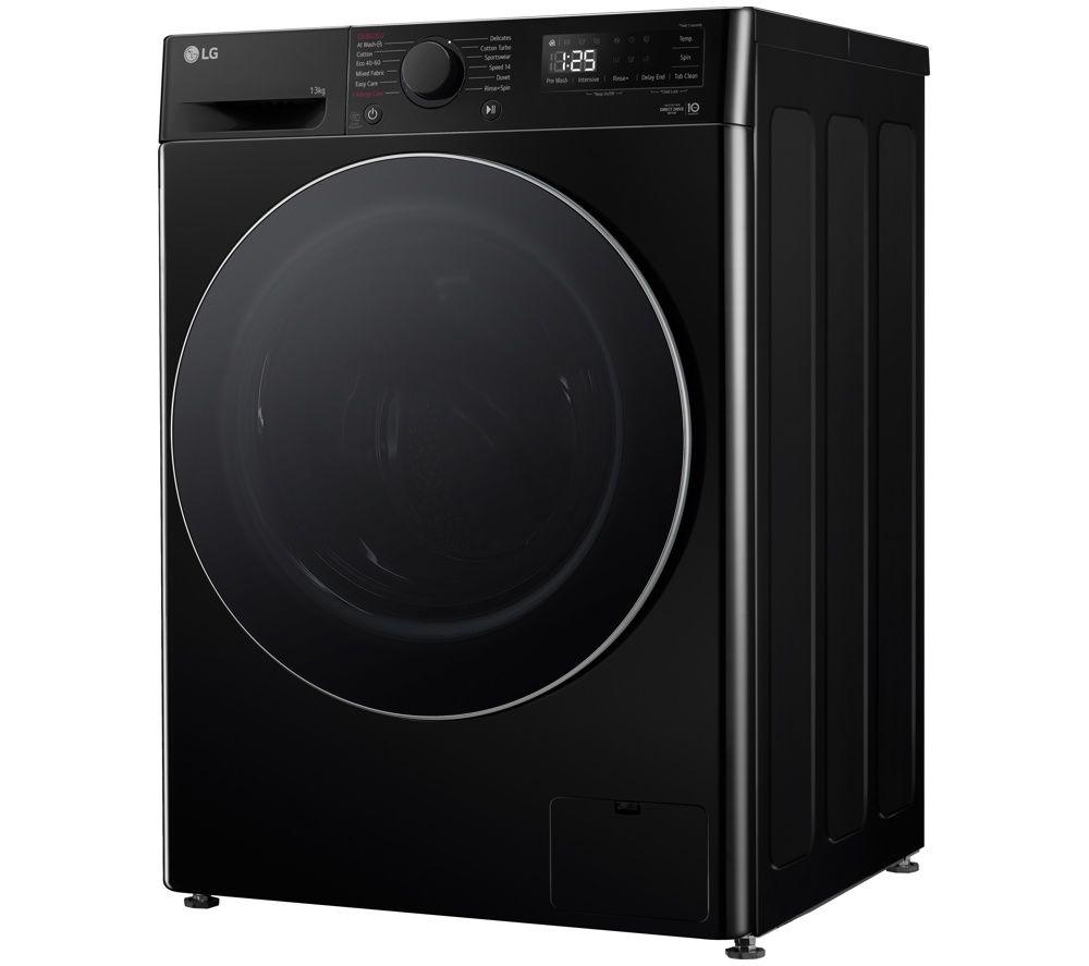 LG Series 4 AI Direct Drive F4Y513NCLN1 13 kg 1400 Spin Washing Machine - Onyx Black image number 5 of 5