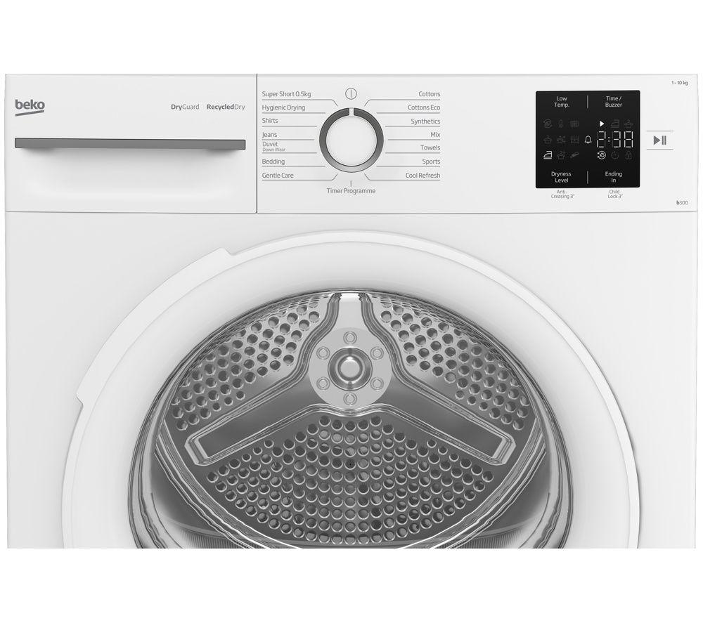 BEKO b100 BM3T31023NW 10 kg Heat Pump Tumble Dryer - White image number 3 of 5