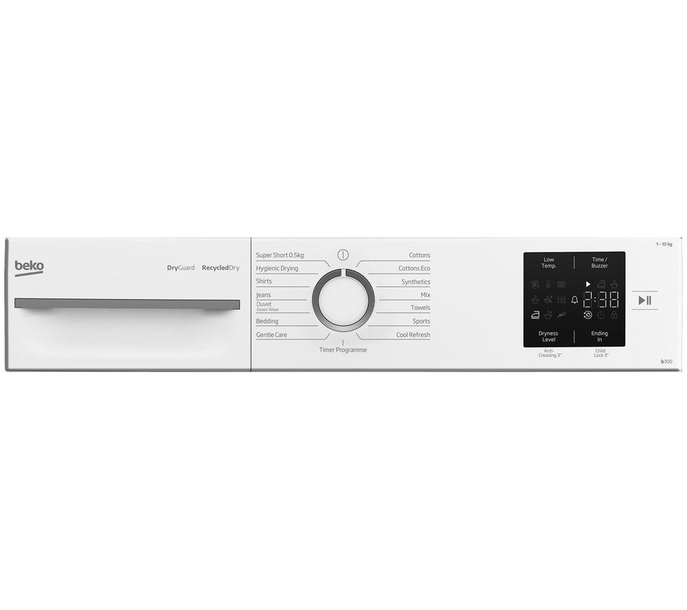 BEKO b100 BM3T31023NW 10 kg Heat Pump Tumble Dryer - White image number 5 of 5