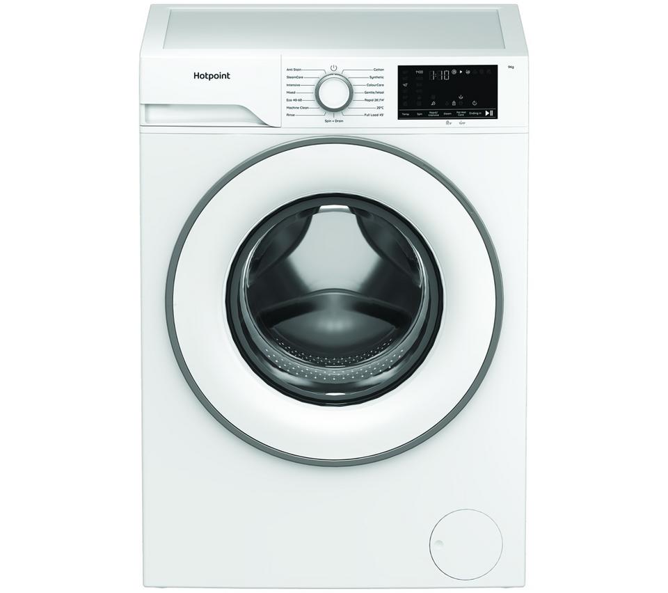 HOTPOINT Anti Stain HV941WUK 9 kg 1400 Spin Washing Machine - White