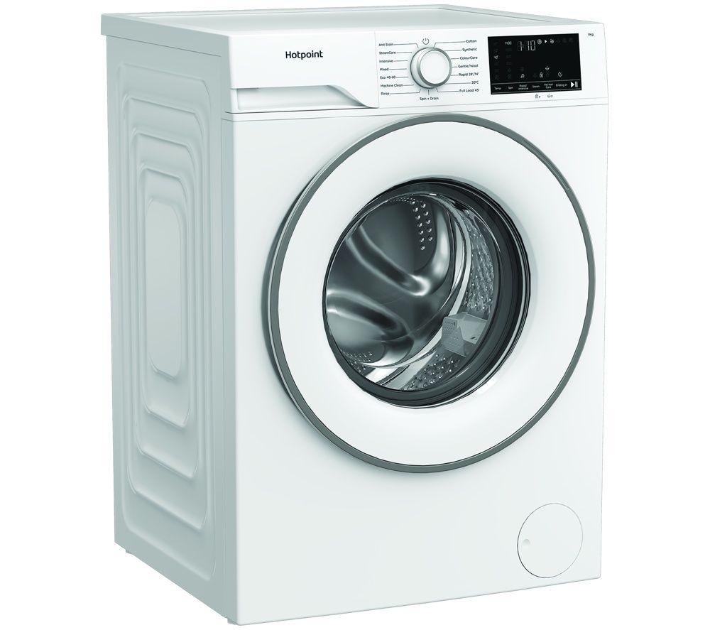 HOTPOINT Anti Stain HV941WUK 9 kg 1400 Spin Washing Machine - White image number 2 of 10