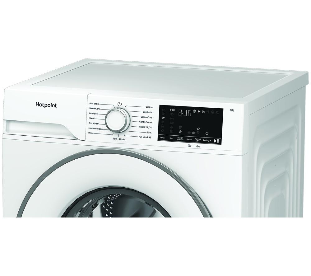 HOTPOINT Anti Stain HV941WUK 9 kg 1400 Spin Washing Machine - White image number 11 of 16
