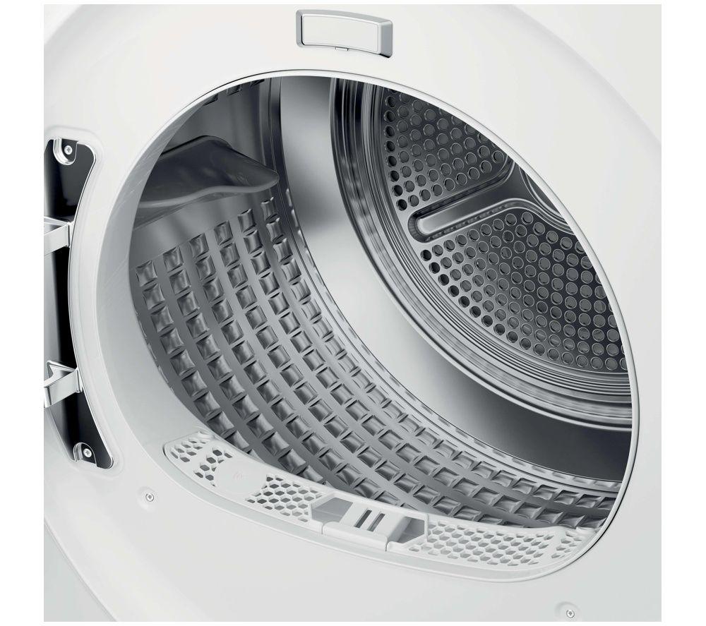 HOOVER Pro Dry Series 3 HBR 10N2BX-IE WiFi-enabled 10 kg Heat Pump Tumble Dryer - White image number 4 of 5