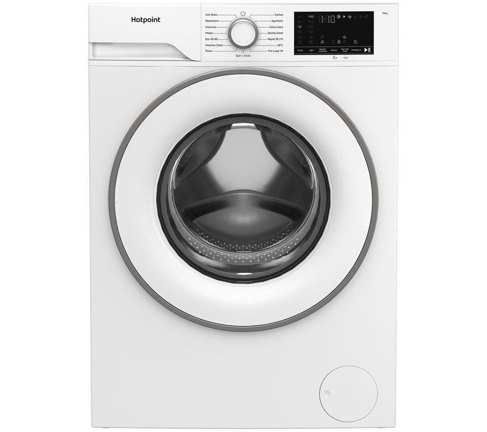 HOTPOINT Anti Stain HB113 UK 11 kg 1400 Spin Washing Machine - White