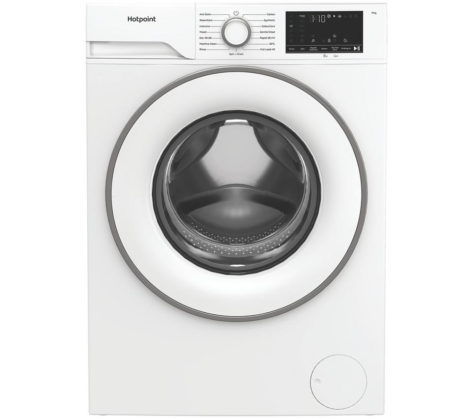 HOTPOINT Anti Stain HB113 UK 11 kg 1400 Spin Washing Machine - White