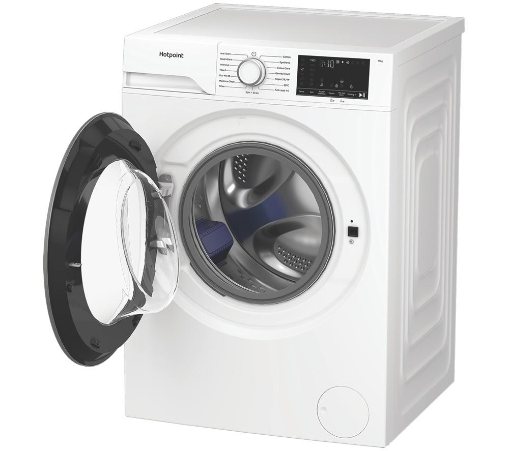 HOTPOINT Anti Stain HB113 UK 11 kg 1400 Spin Washing Machine - White image number 16 of 17