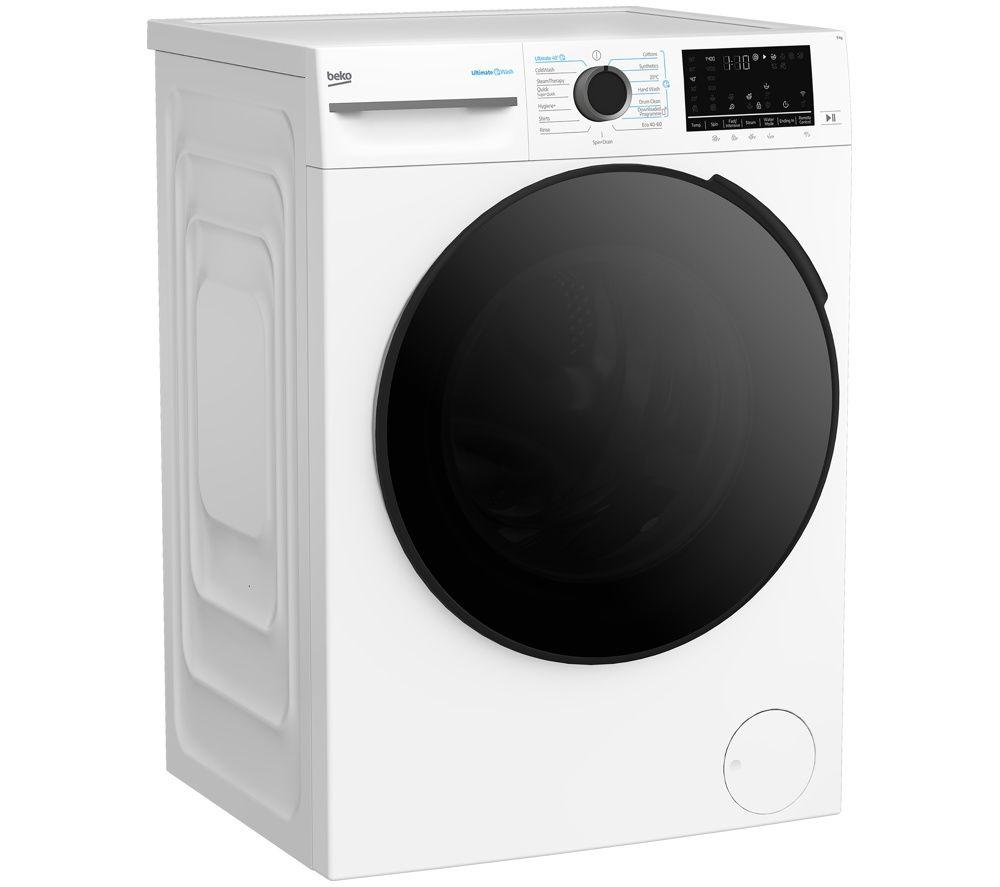 BEKO UltimateWash b500 Pro BM5WT6943TW 9 kg 1400 Spin Washing Machine - White image number 2 of 13
